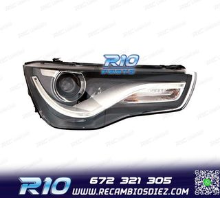 FARO DCH XENON AUDI A1 10-14 DRL NEGRO