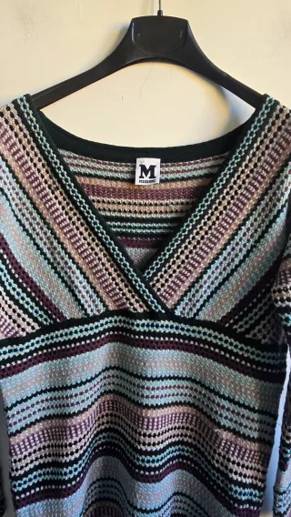 Abito Missoni fantasia righe