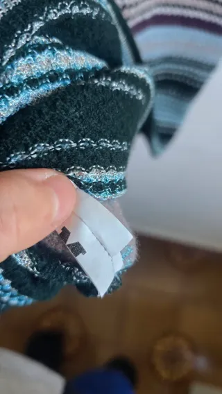 Abito Missoni fantasia righe