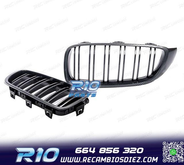 PARRILLAS BMW F32 F33 F36 CARBONO LOOK M