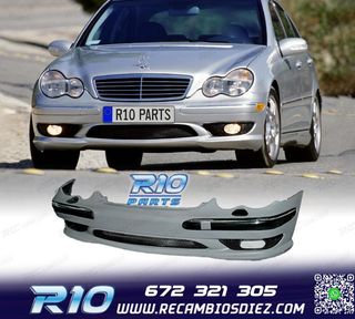 PARAGOLPES DELANTERO MERCEDES CLASE C W203 04-07 LOOK AMG