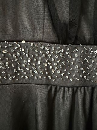 Vestido de fiesta negro Formul@