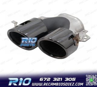 COLAS DE ESCAPE MERCEDES GLE W167 19- LOOK GLE53 NEGRO