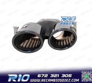 COLAS DE ESCAPE MERCEDES GLE W167 19- LOOK GLE53 NEGRO