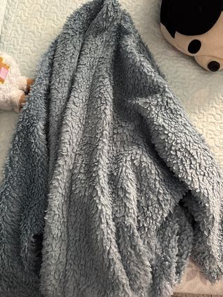 Abrigo azul pelo borreguito