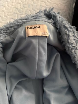 Abrigo azul pelo borreguito