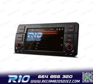 RADIO NAVEGADOR 7" PARA BMW SERIE 3 E46 98-06 USB GPS TACTIL