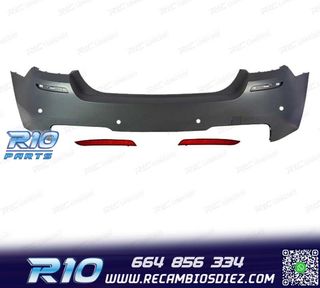 PARAGOLPES TRASERO BMW F10 10-13 LOOK M PDC