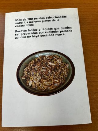 Libro de recetas. Cocina china rápida y fácil