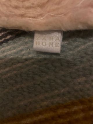 Alfombra multicolor con diseño curvo 1,50 x 90