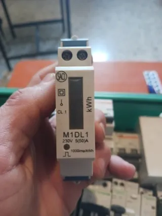 Contador Energía Monofásico M1DL-MID SACI