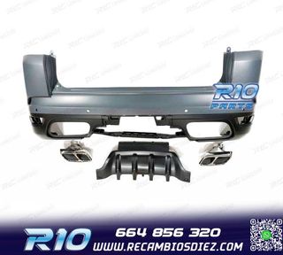 PARAGOLPES TRASERO RANGE ROVER SPORT L494 18- LOOK SVR + COL