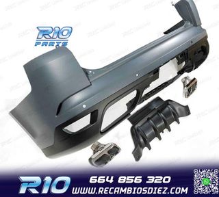 PARAGOLPES TRASERO RANGE ROVER SPORT L494 18- LOOK SVR + COL