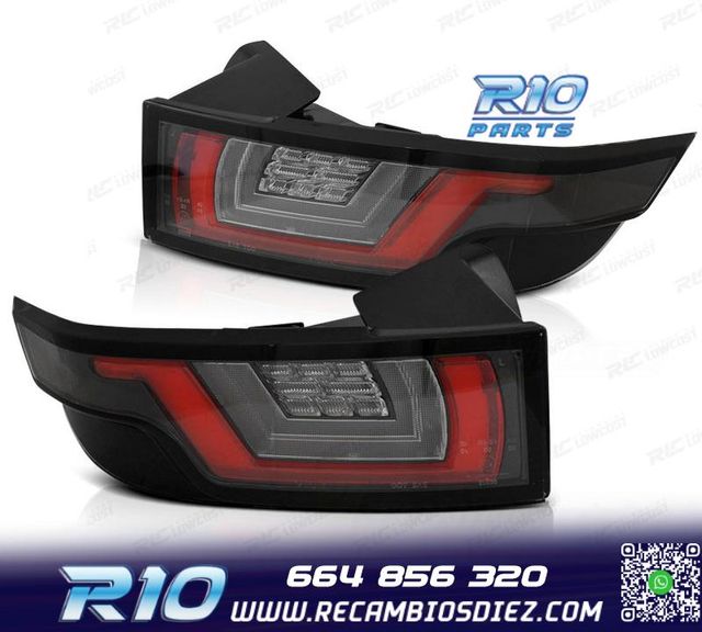 PILOTOS INTERMITENTE LED DINAMICO RANGE ROVER EVOQUE NEGRO C