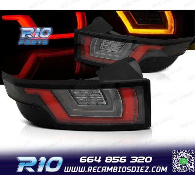 PILOTOS INTERMITENTE LED DINAMICO RANGE ROVER EVOQUE NEGRO C