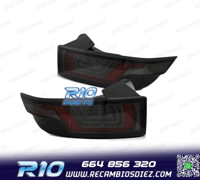 PILOTOS RANGE ROVER EVOQUE INTERMITENTE LED DINAMICO NEGRO A