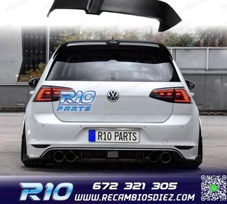 ALERON SPOILER VOLKSWAGEN VW GOLF 7 7.5 GTI LOOK OETTINGER