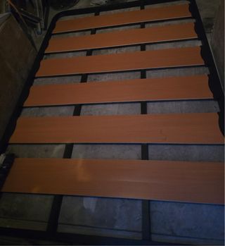 Somier 135cm con patas