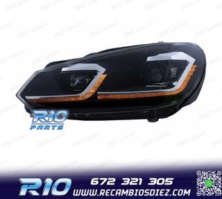 FAROS VOLKSWAGEN VW GOLF 6 08-13 LOOK SILVER GOLF 7 DINAMICO