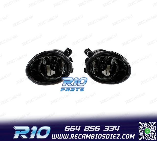FAROS ANTINIEBLA BMW E46 E39 M CRISTAL AHUMADO