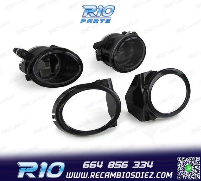 FAROS ANTINIEBLA BMW E46 E39 M CRISTAL AHUMADO