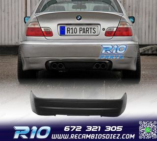 PARAGOLPES TRASERO BMW E46 BERLINA 98-05 LOOK M3