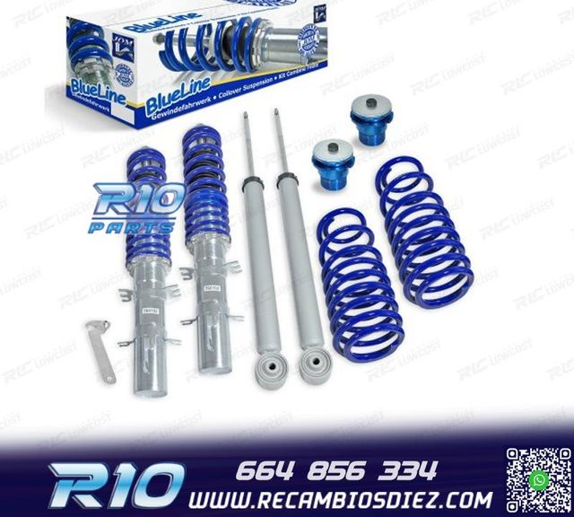 SUSPENSIÓN ROSCADA BLUE LINE VOLKSWAGEN VW GOLF 4