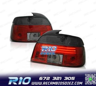 PILOTOS BMW E39 95-00 AHUMADO ROJO