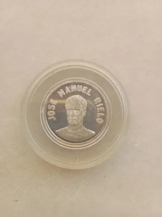 Moneda Plata Valencia CF 1996