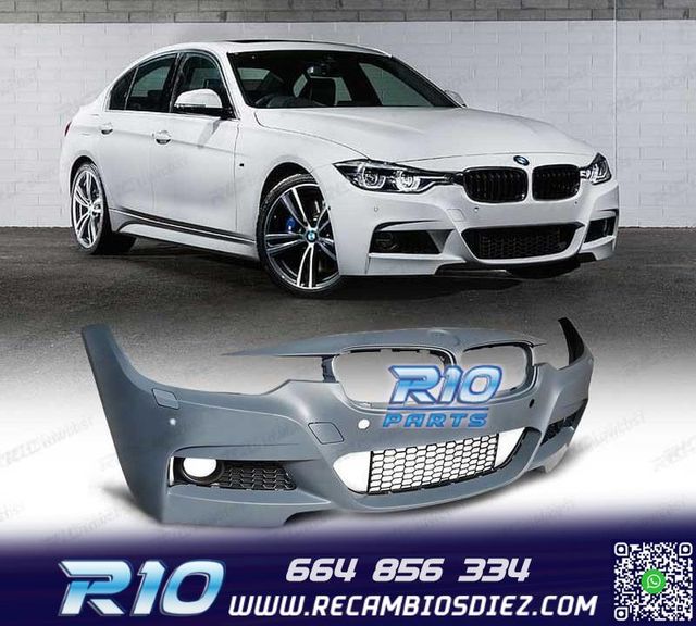 PARAGOLPES DELANTERO BMW F30 F31 LOOK M PDC