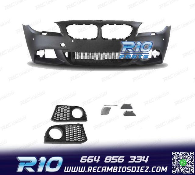PARAGOLPES DELANTERO BMW F10 F11 LOOK M 10-13 PDC