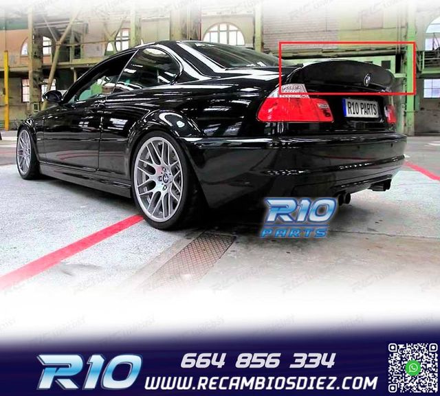 ALERON SPOILER BMW E46 COUPE LOOK CSL
