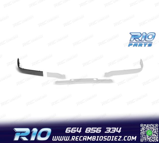 MOLDURA DCH BMW E36 LOOK M3 PARAGOLPES DELANTERO