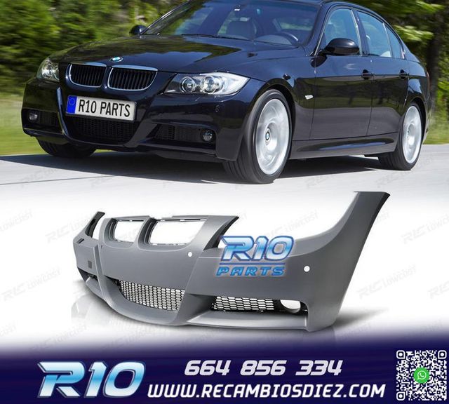 PARAGOLPES DELANTERO BMW E90 E91 05-08 LOOK M PDC