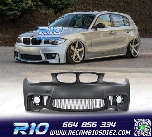 PARAGOLPES DELANTERO BMW E81 E87 E82 04-12 LOOK 1M