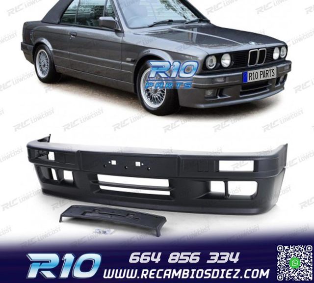 PARAGOLPES DELANTERO BMW E30 82-90 LOOK M2 ABS