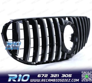 PARRILLA MERCEDES CLASE GLC X253 SUV 20- LOOK AMG NEGRO CROM