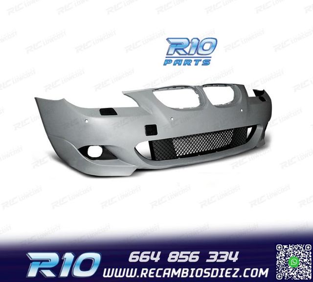 PARAGOLPES DELANTERO BMW E60 E61 07-10 LOOK M PDC SRA