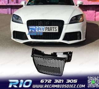 PARRILLA AUDI TT 8J 06-14 LOOK RS NEGRO BRILLO