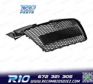 PARRILLA AUDI TT 8J 06-14 LOOK RS NEGRO BRILLO
