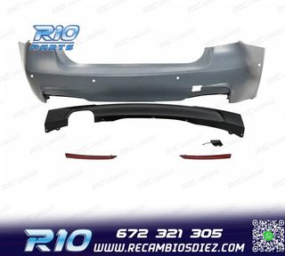 PARAGOLPES TRASERO BMW F30 LOOK M PDC