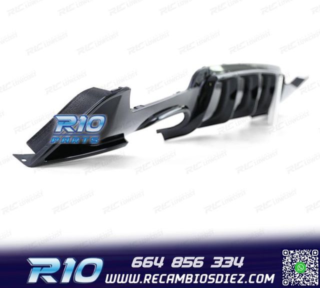 DIFUSOR BMW F32 F33 F36 13-20 LOOK M PERFORMANCE NEGRO BRILL