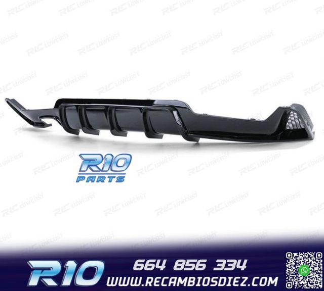DIFUSOR BMW F32 F33 F36 13-20 LOOK M PERFORMANCE NEGRO BRILL