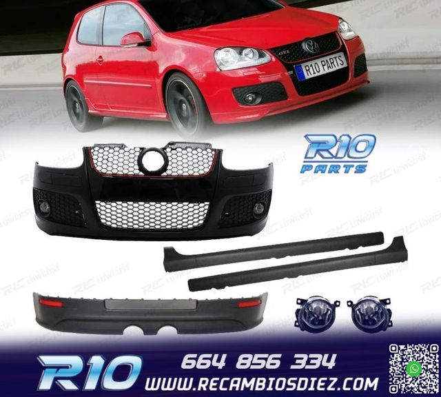 KIT CARROCERIA VOLKSWAGEN VW GOLF 5 LOOK R32 + GTI