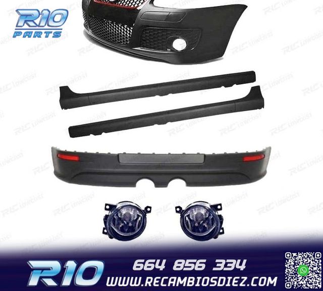 KIT CARROCERIA VOLKSWAGEN VW GOLF 5 LOOK R32 + GTI