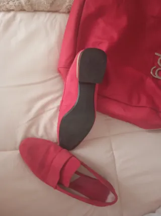 Zapatos Mango Rojos Talla 37