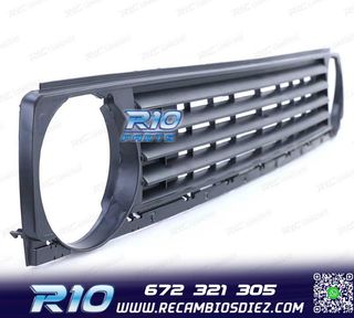 PARRILLA VOLKSWAGEN VW GOLF 2 83-91 NEGRO MONOFARO