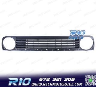 PARRILLA VOLKSWAGEN VW GOLF 2 83-91 NEGRO MONOFARO