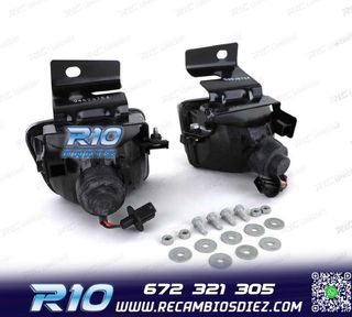 FAROS ANTINIEBLA PARA VOLKSWAGEN VW GOLF MK2 83-91 CRISTAL A