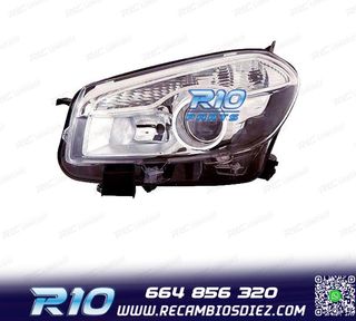 FARO IZQ XENON NISSAN QASHQAI 10-14